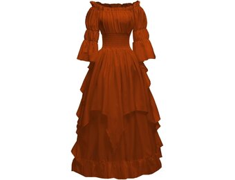 Gothic Middeleeuwse Jurk voor Dames - 33% Korting