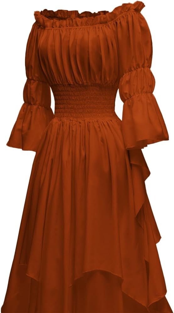 Gothic Middeleeuwse Jurk voor Dames - 33% Korting