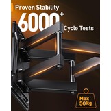 Perlegear TV Muurbeugel 23-70" - Kantelbaar & Draaibaar met 33% Korting