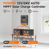 PowMr MPPT Solar Controller 25A - 33% Korting!
