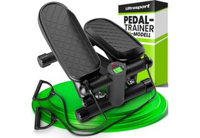 Ultrasport Mini Stepper met Weerstandsbanden - 46% Korting!