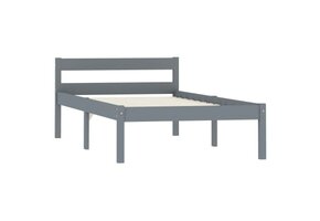 Massief Grenen Bedframe Grijs - 34% Korting!