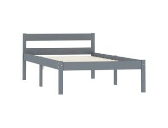 Massief Grenen Bedframe Grijs - 34% Korting!