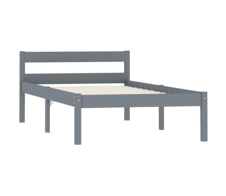 Massief Grenen Bedframe Grijs - 34% Korting!