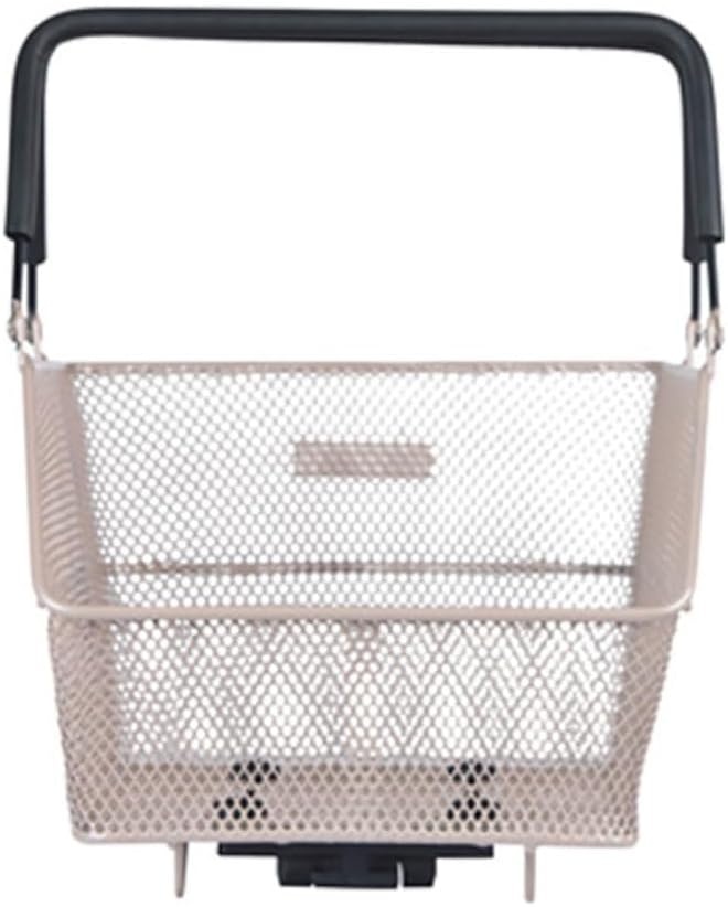 Fietsmand Achter - Nude Metallic - 34% Korting