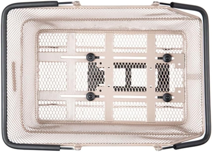 Fietsmand Achter - Nude Metallic - 34% Korting