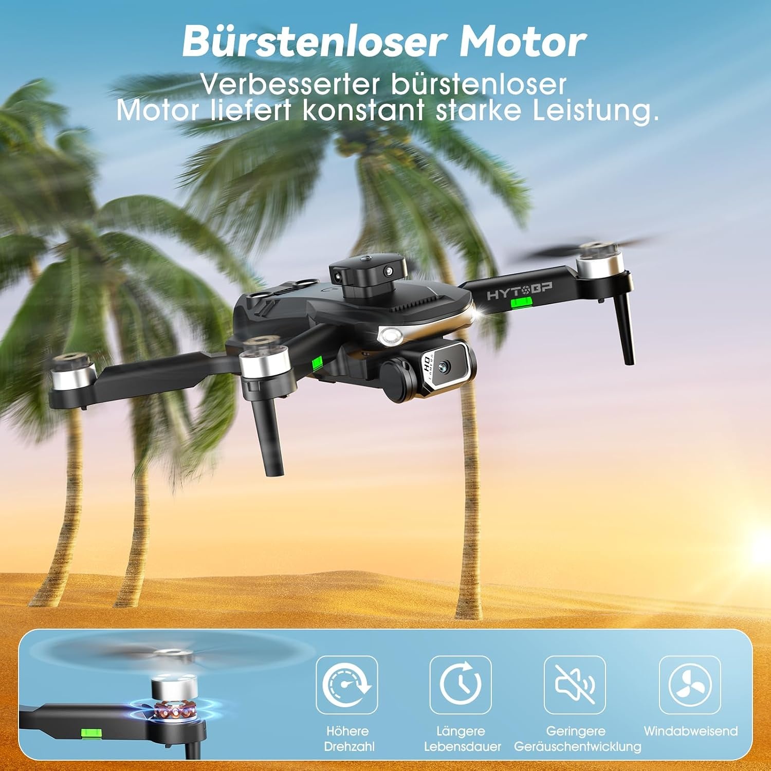 Drone HYTOBP S165 met 1080P Camera - Zwart - 34% Korting