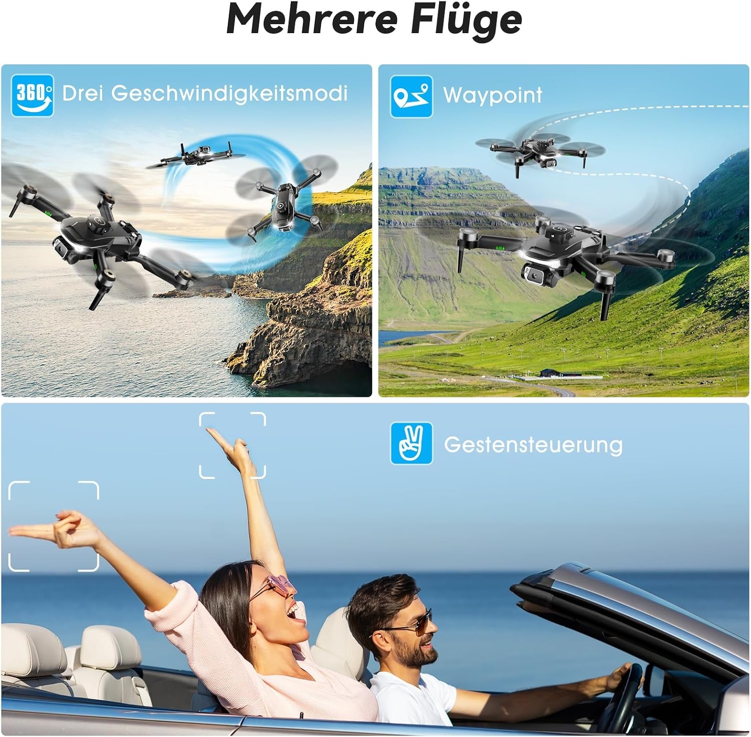Drone HYTOBP S165 met 1080P Camera - Zwart - 34% Korting