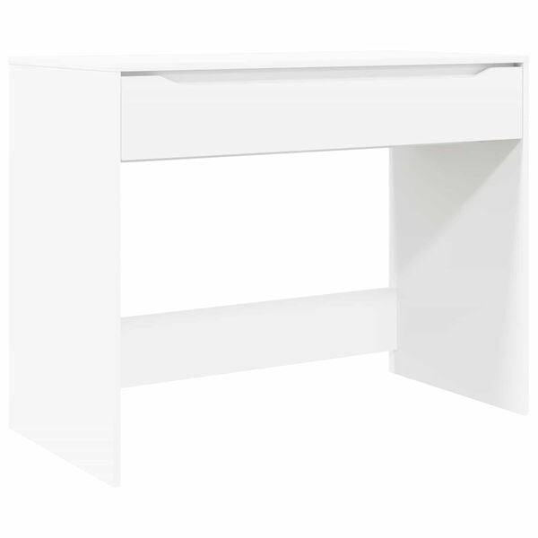 Wit Bureau met Lade - 100x50cm - Gereduceerd