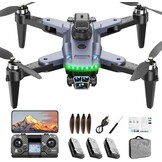 4K Drone met GPS & 3 Camera's - 60 Min Vliegijd - 34% Korting