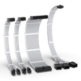 PCIE 5.0 Kabelset 12VHPWR 16AWG Wit - 33% Korting