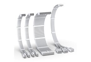 EZDIY-FAB PCIE 5.0 Kabelset - Pure White - 33% Korting