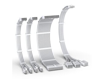 EZDIY-FAB PCIE 5.0 Kabelset - Pure White - 33% Korting