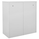 Lockerkast van Staal: Lichtgrijs/Blauw - 90x45x92,5 cm - 35% Korting