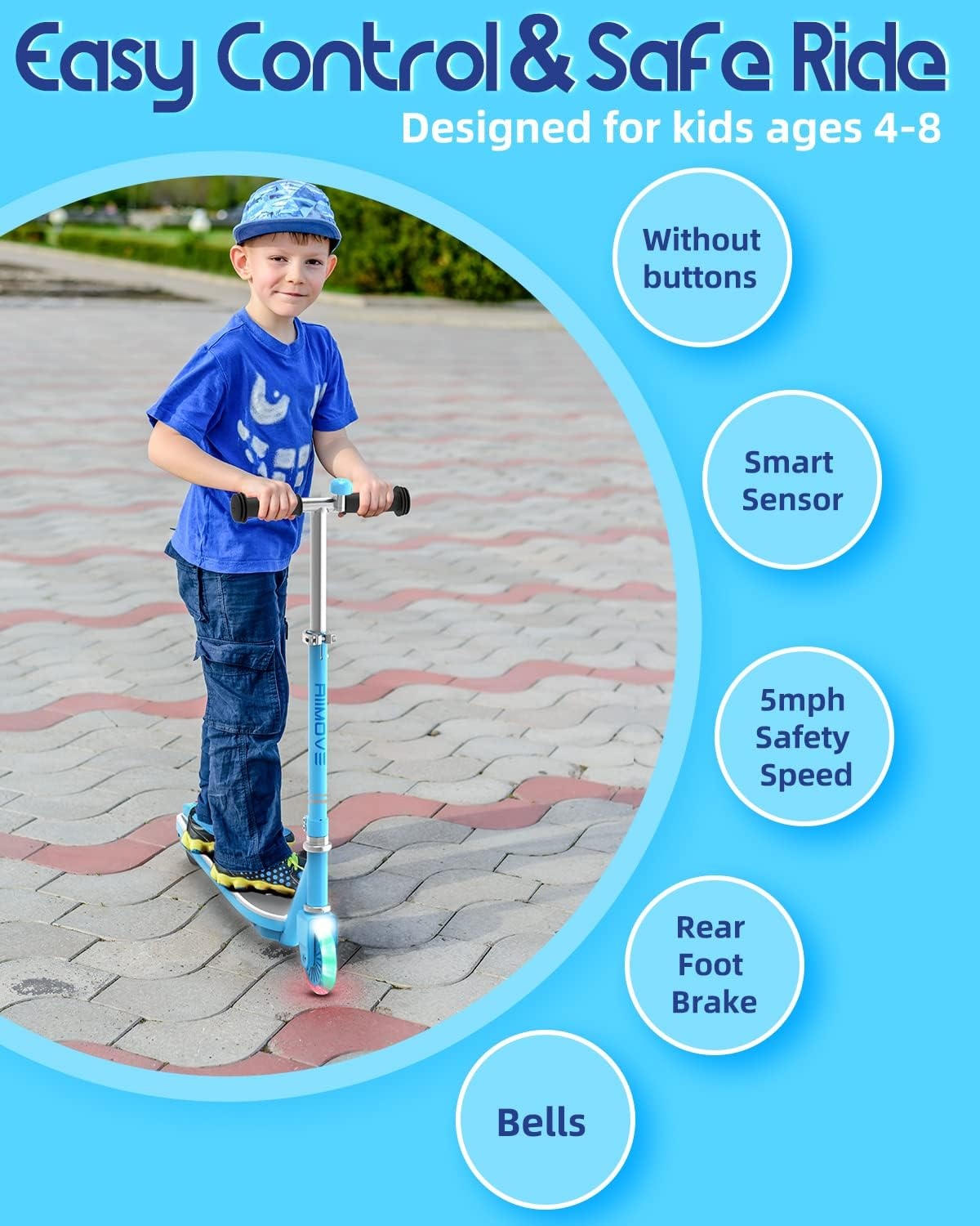 Elektrische Kinderstep X3 Pro - Verstelbaar & Verlichting - 34% Korting