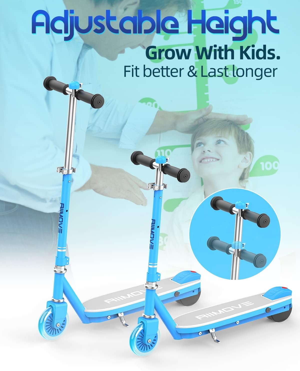 Elektrische Kinderstep X3 Pro - Verstelbaar & Verlichting - 34% Korting