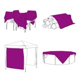 Doorzichtig Zeildoek 4x8m met Zeilringen - 34% Korting!