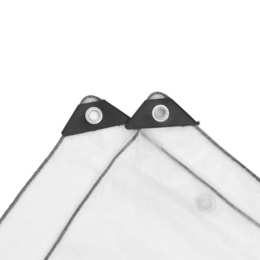 Doorzichtig Zeildoek 4x8m met Zeilringen - 34% Korting!