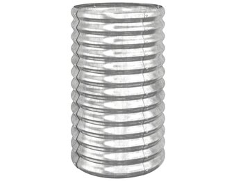 Zilverkleurige Plantenbak Staal 40x68 cm - Nu 33% Korting!