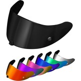 PSLER Helmvizier - Dieprood - 33% Korting