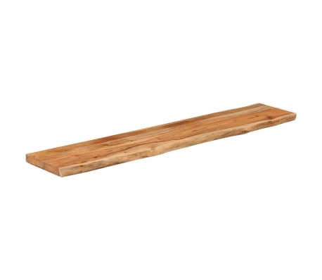 Acaciahouten Tafelblad Rechthoekig Natuurlijke Rand 180x30x3,8 cm - 52% Korting