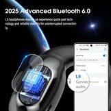 Open-ear Sporthoofdtelefoon IPX7, Bluetooth, Speelmodus - 33% Korting