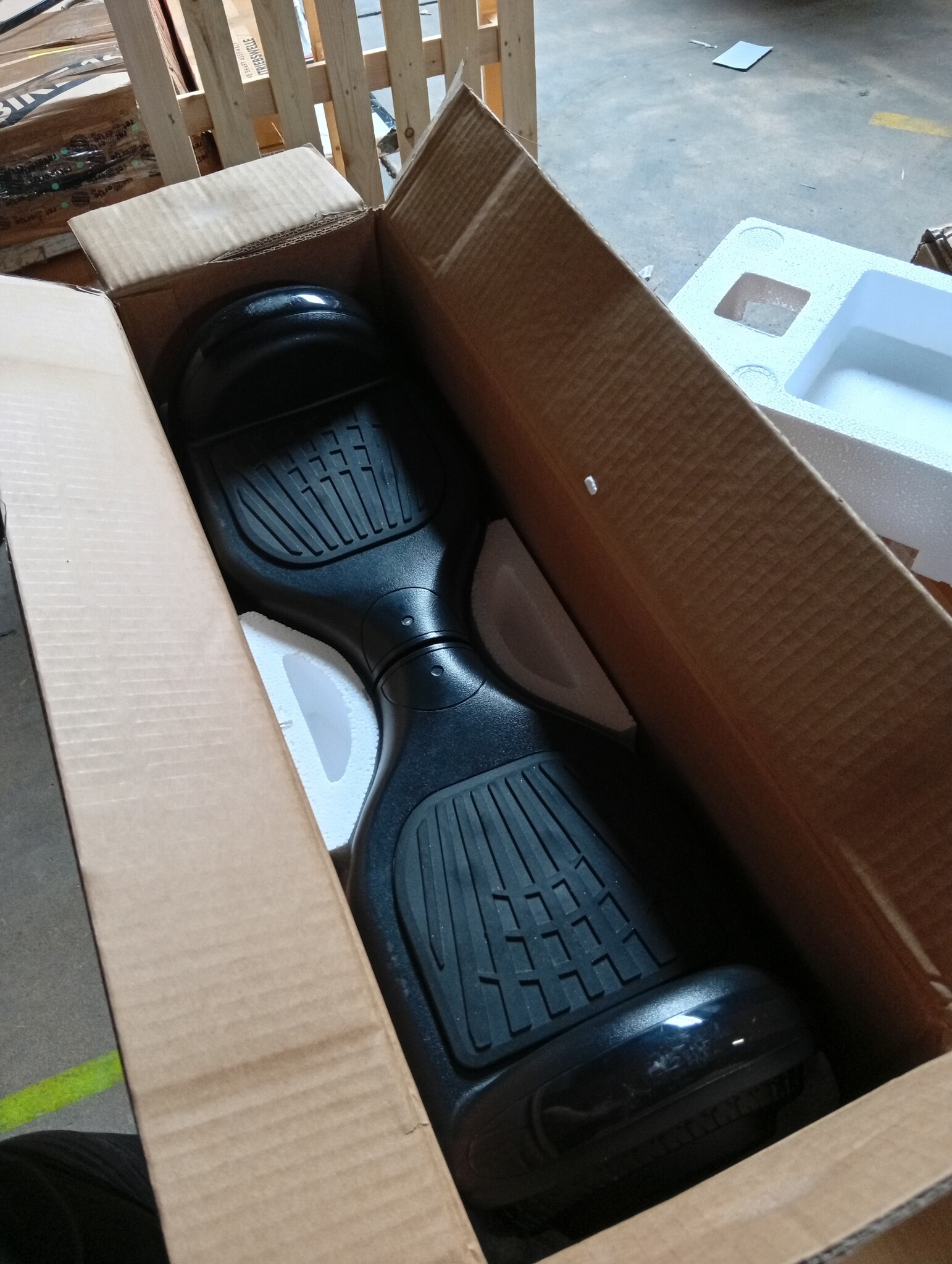 SISIGAD Hoverboard 16,5cm Grijs/Zwart - 54% Korting!