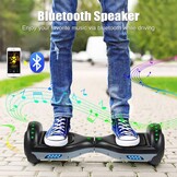 SISIGAD Hoverboard 16,5cm Grijs/Zwart - 54% Korting!