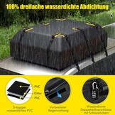 FANTASK Daktas 600L - Opvouwbare Waterdichte Dakbox Zwart (34% Korting)