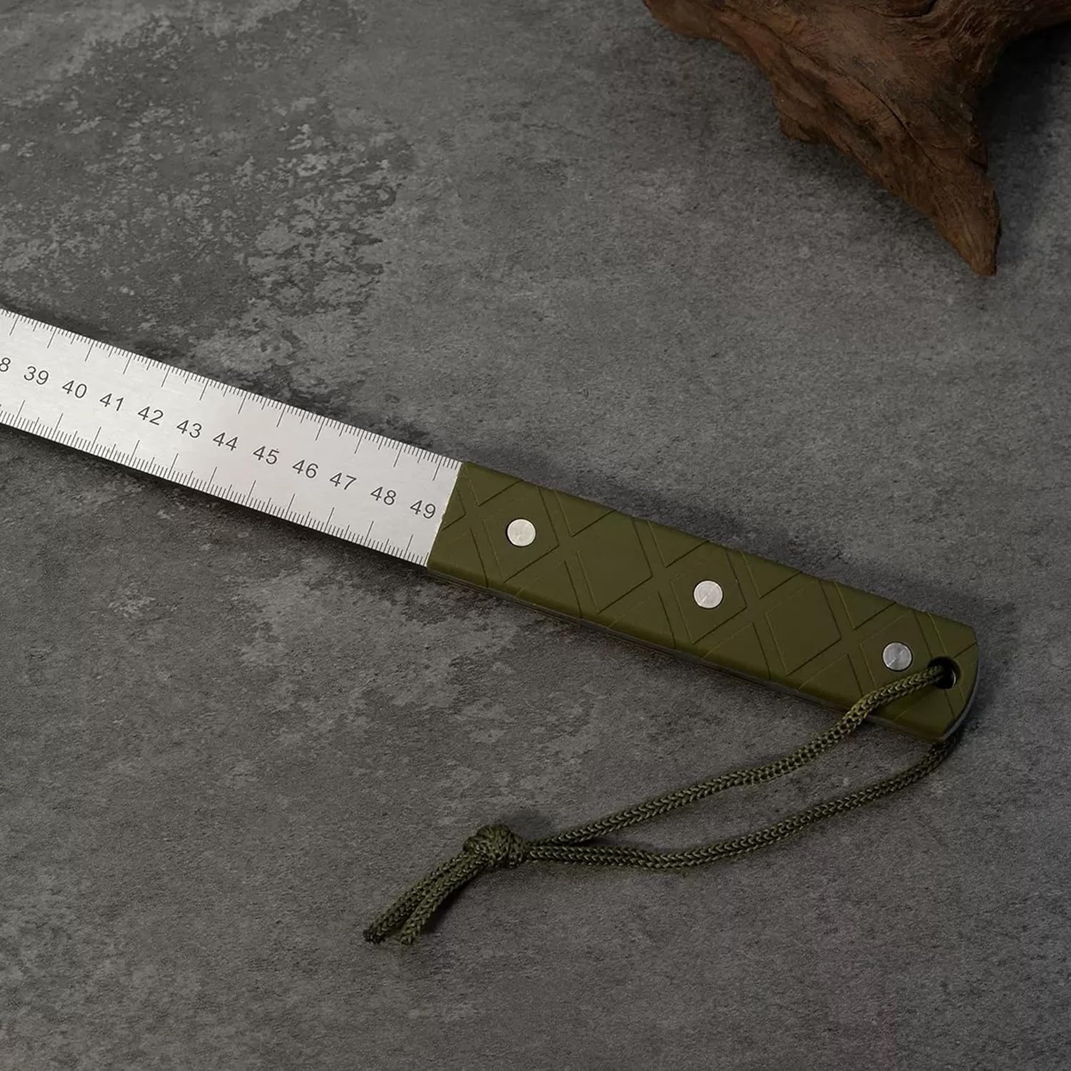 Precisie Stalen Liniaal 63cm met Lederen Etui - 32% Korting!