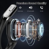 Open-Ear Sporthoofdtelefoon, IPX7, Bluetooth, Speelmodus - 33% Korting