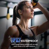 Open-Ear Sporthoofdtelefoon, IPX7, Bluetooth, Speelmodus - 33% Korting