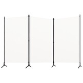Wit Kamerscherm met 3 Panelen 260x180cm - 33% Korting