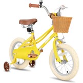 Kinderfiets JOYSTAR 14 inch Meisjes met Stabilisatoren & Mand - 35% Korting