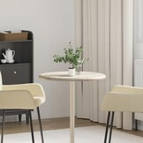 Marmeren Tafelblad Grijs Ø60x2,5 cm - 35% Korting