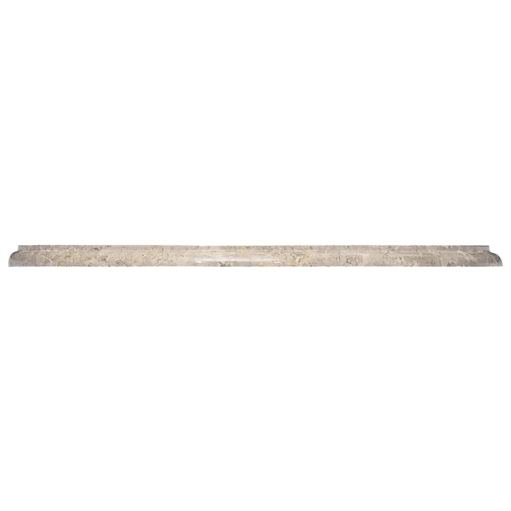 Marmeren Tafelblad Grijs Ø60x2,5 cm - 35% Korting