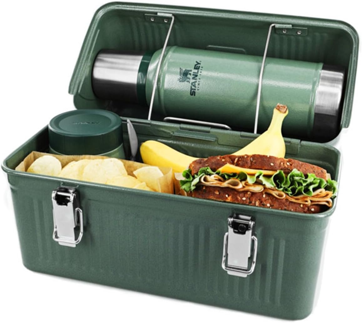 Stanley Lunchbox 9,5L Hammertone Green - 34% Korting