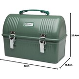 Stanley Lunchbox 9,5L Hammertone Green - 34% Korting