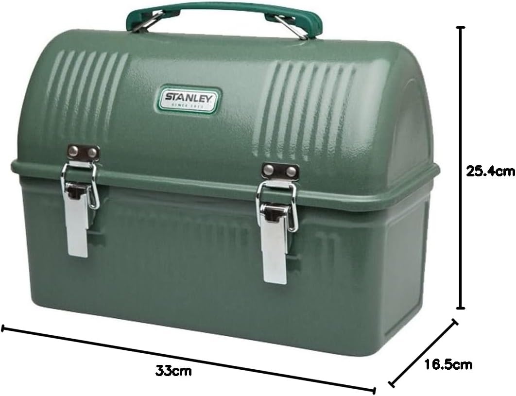 Stanley Lunchbox 9,5L Hammertone Green - 34% Korting