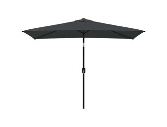 Antraciet Parasol met Metalen Paal - 300x200 cm - 34% Korting