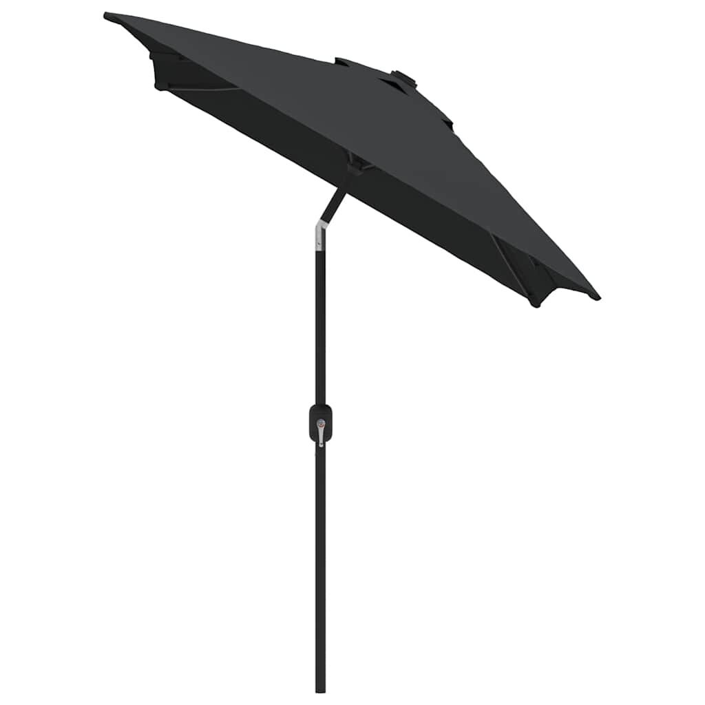 Antraciet Parasol met Metalen Paal - 300x200 cm - 34% Korting