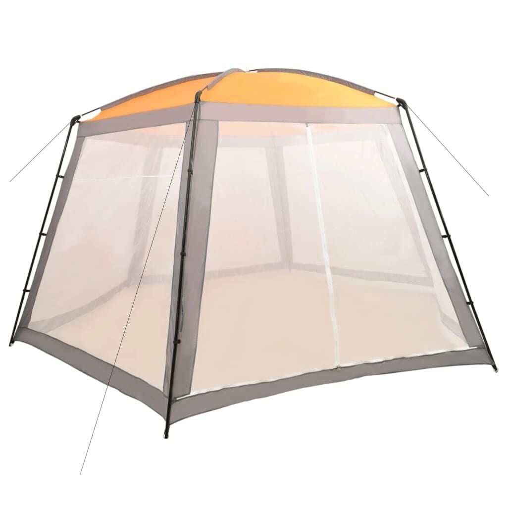 Ruime Zwembadtent 590x520 cm Grijs - 35% Korting