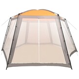 Ruime Zwembadtent 590x520 cm Grijs - 35% Korting