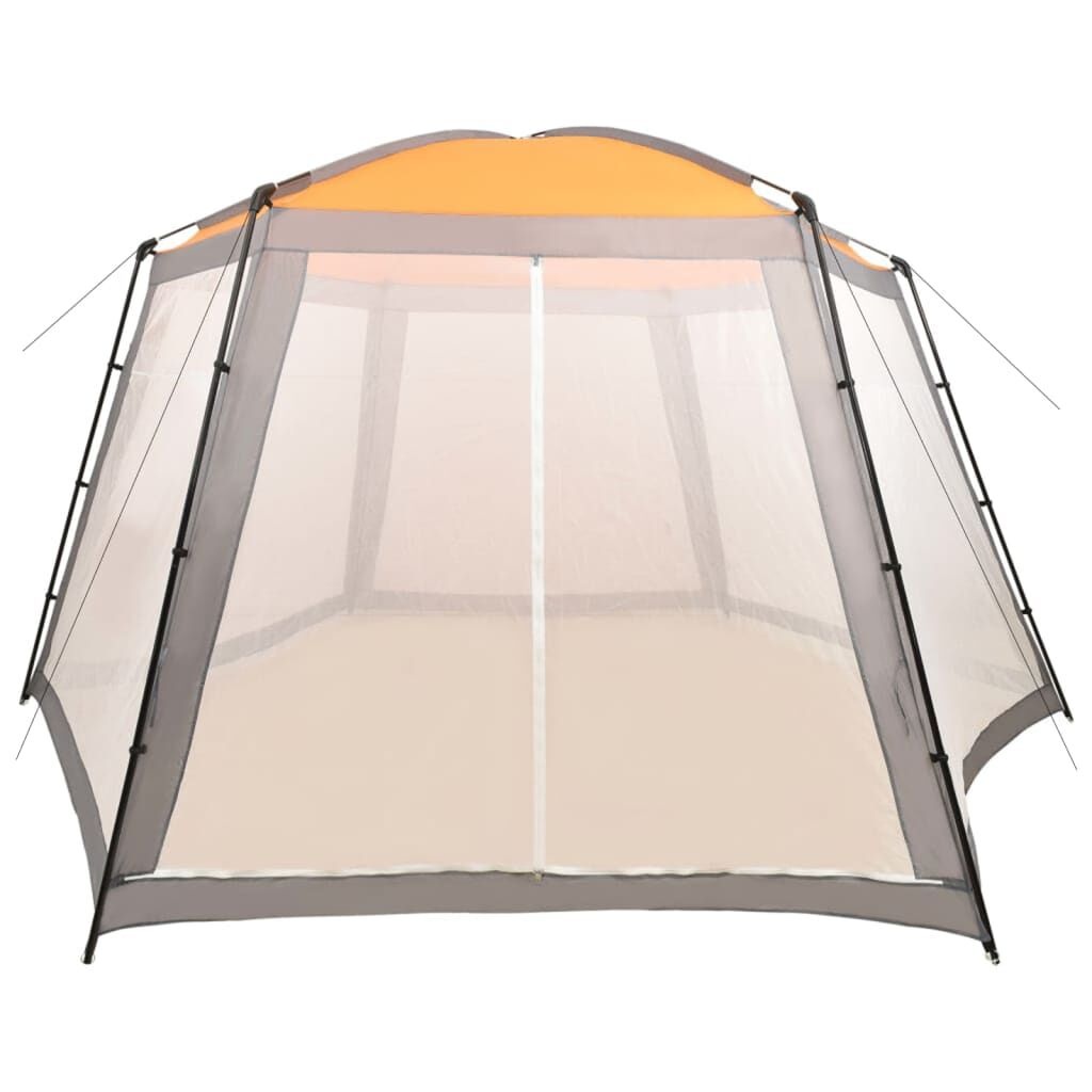Ruime Zwembadtent 590x520 cm Grijs - 35% Korting