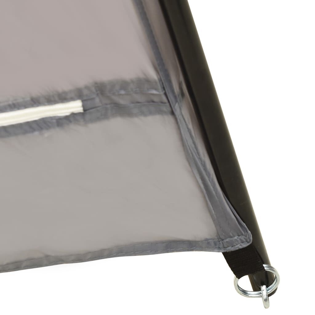 Ruime Zwembadtent 590x520 cm Grijs - 35% Korting