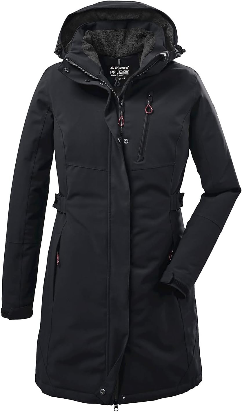 Killtec Parka Zwart Maat 48: Waterdicht & Warm met 35% Korting
