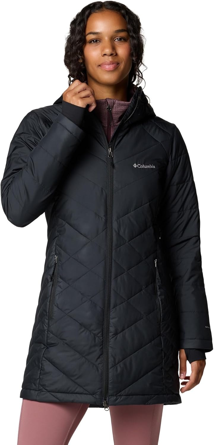 Columbia Lange Jas met Capuchon voor Dames - Maat M - 35% Korting