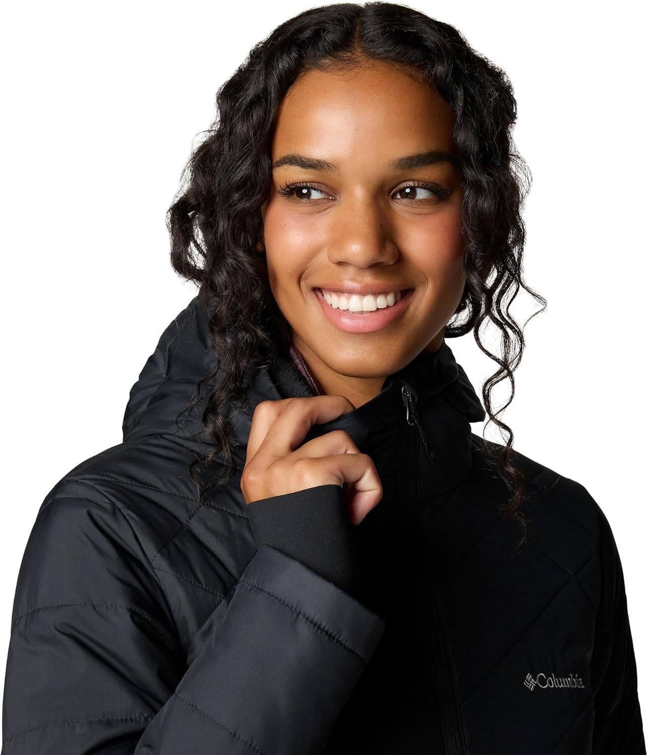 Columbia Lange Jas met Capuchon voor Dames - Maat M - 35% Korting