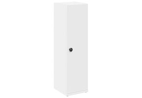 Badkamerkast met Rolhouder 20,5x22x72 cm Wit - 63% Korting