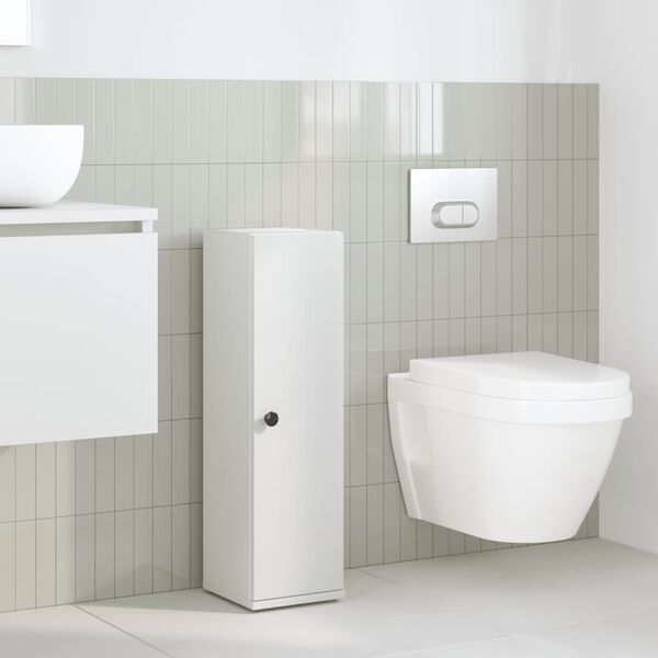 VidaXL Badkamerkast Wit 53% Korting | Rolhouder